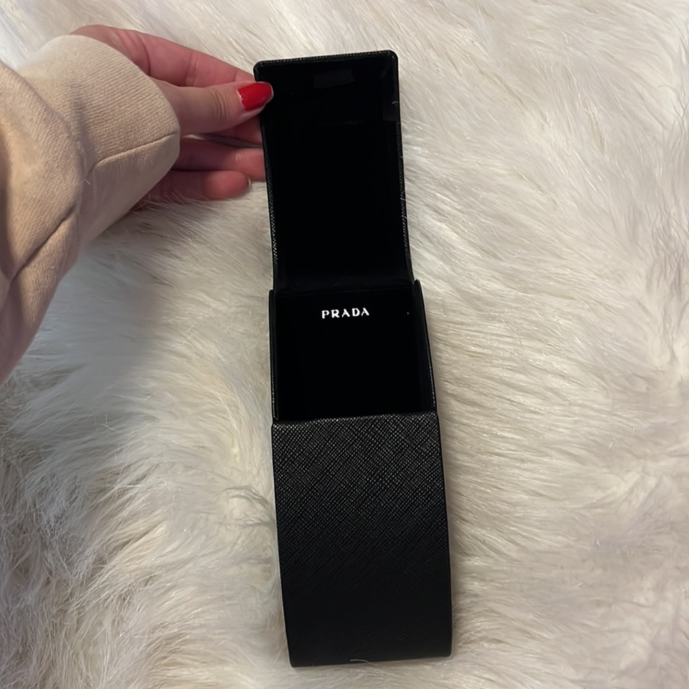 Prada Sunglasses Black Case